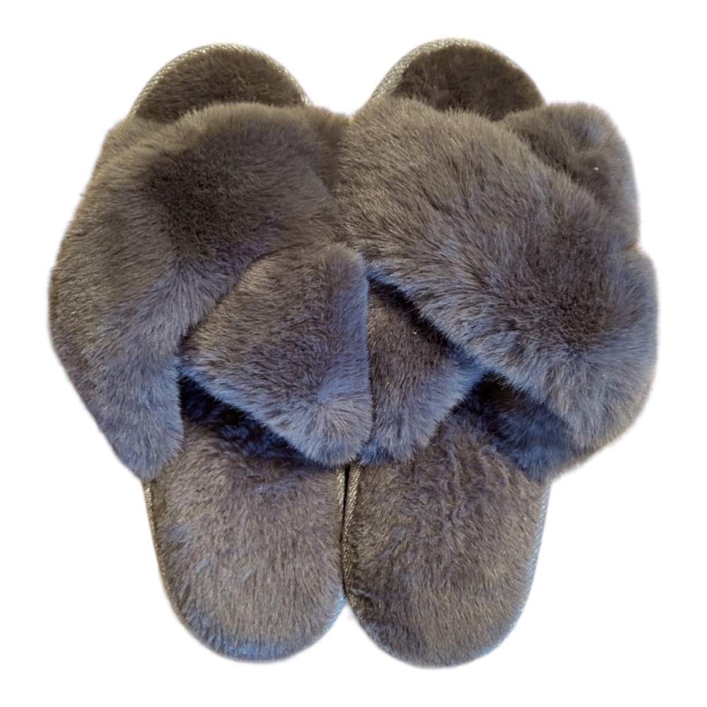 Fuzzy Slippers.